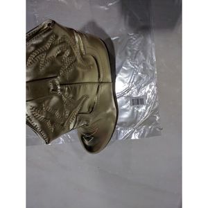 Forever Link Shoes Western-08 Gold 2